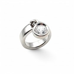 Silver and Zirconia ring - ARCHIVES COLLECTION