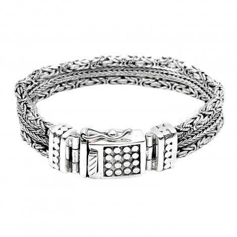 Bracelet argent 3 rangs