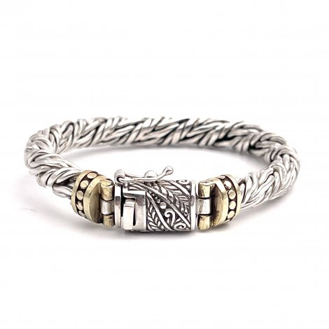 Silver and Brass Bracelet