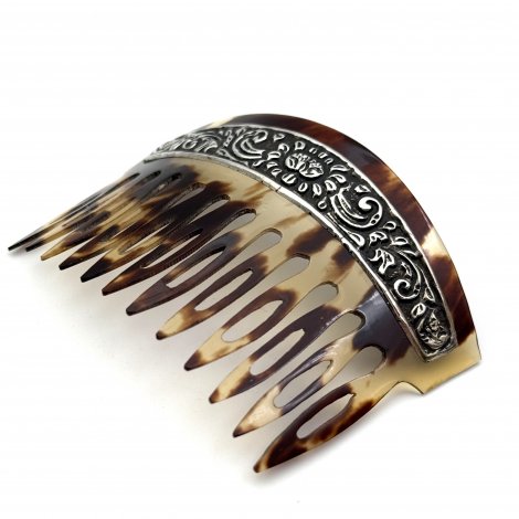 Tortoiseshell and silver comb - ARCHIVES COLLECTION