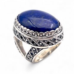 Bague Argent et Lapis Lazuli