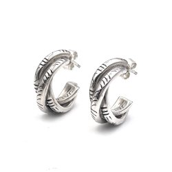 Boucles d'oreilles en Argent