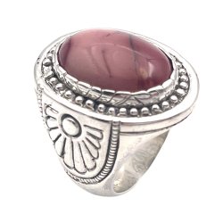 Silver and Semi-Precious Stone Ring