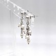 Boucles d'oreilles Argent et Perles blanches