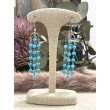 Boucles d'oreilles Argent et Turquoises