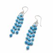 Boucles d'oreilles Argent et Turquoises