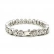 Silver and cubic zirconia bracelet - ARCHIVES COLLECTION