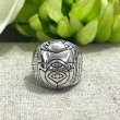 Silver beetle ring