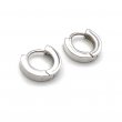 Silver hoops 15mm