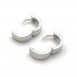 Silver Hoops 19mm