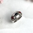 Silver Onyx and Carnelian Ring - ARCHIVES COLLECTION