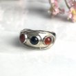 Silver Onyx and Carnelian Ring - ARCHIVES COLLECTION